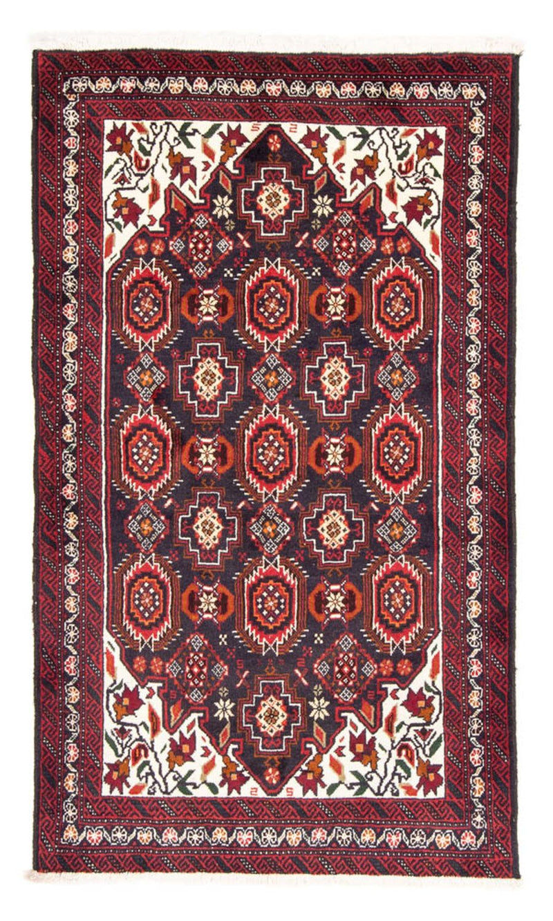 Biegacz Dywan beludżycki - 196 x 110 cm - ciemnoniebieski