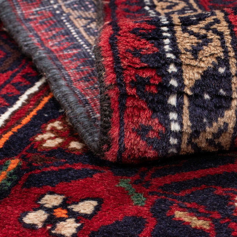 Biegacz Dywan beludżycki - 199 x 99 cm - czerwony