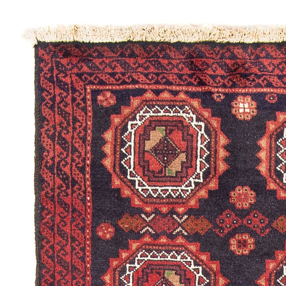 Biegacz Dywan beludżycki - 186 x 95 cm - ciemnoniebieski