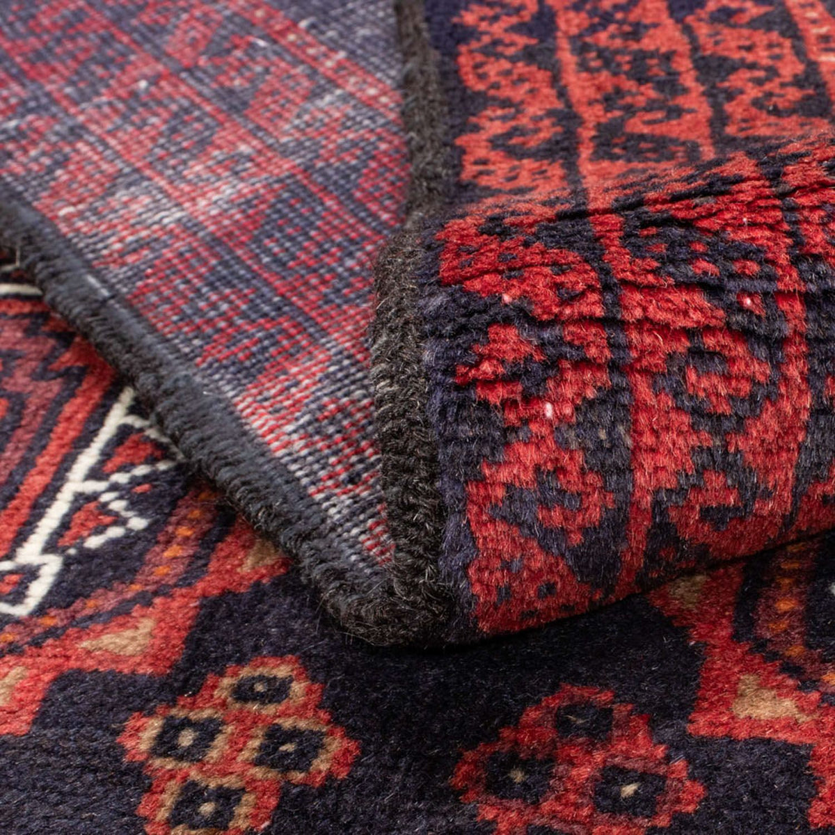 Biegacz Dywan beludżycki - 186 x 95 cm - ciemnoniebieski