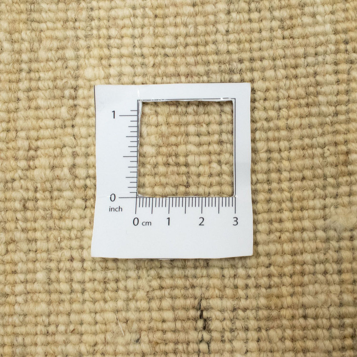 Dywan Gabbeh - perski - 206 x 158 cm - beżowy