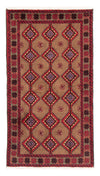 Dywan beludżycki 101x179cm - Dywan perski - Chodnik / Czerwony / 101 x 179 cm Chodnik