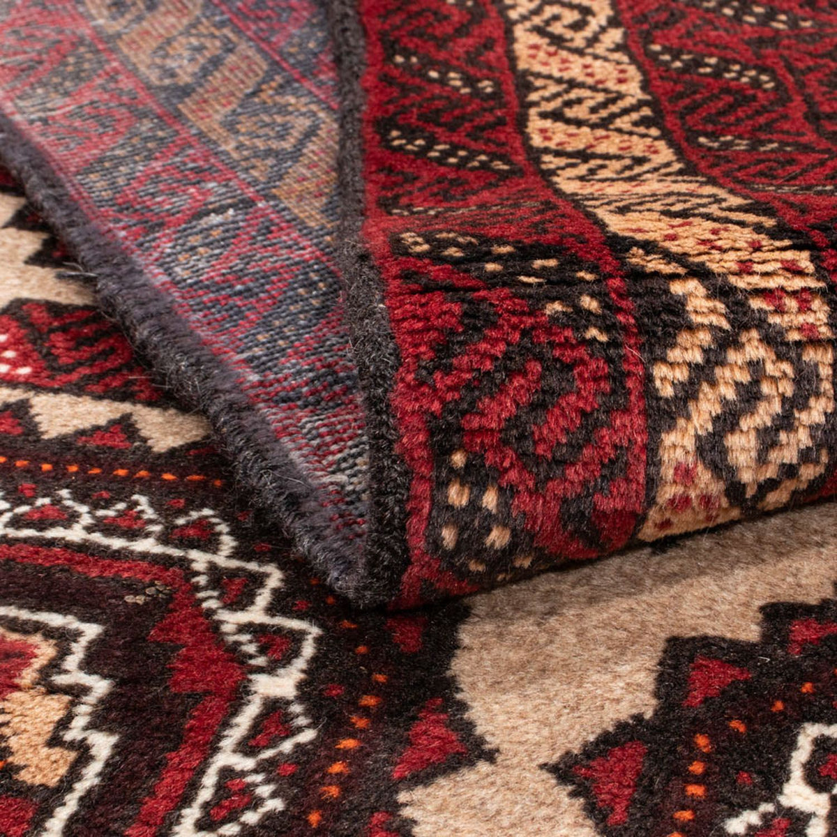 Biegacz Dywan beludżycki - 195 x 104 cm - beżowy