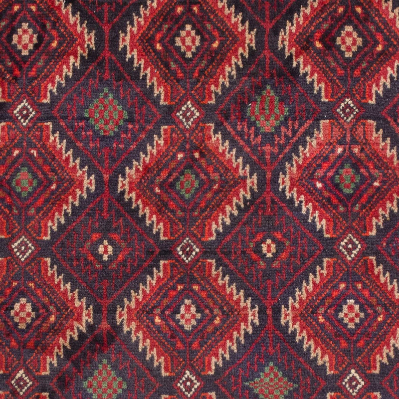 Dywan beludżycki - 158 x 95 cm - ciemnoniebieski