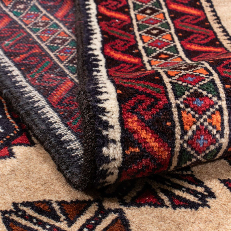 Dywan beludżycki - 189 x 108 cm - beżowy