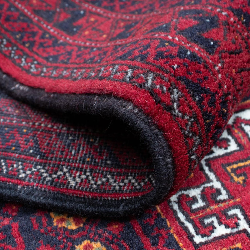 Dywan beludżycki - 164 x 87 cm - ciemna czerwień