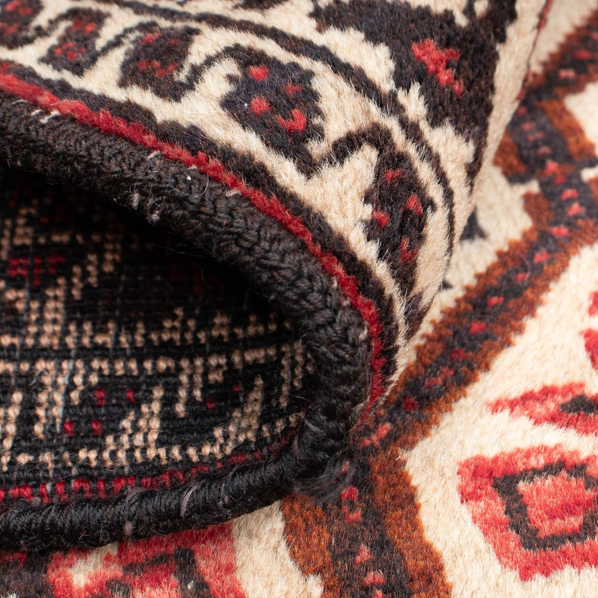 Dywan beludżycki - 150 x 86 cm - beżowy