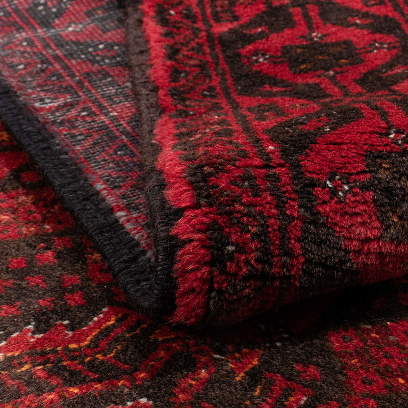 Biegacz Dywan beludżycki - 196 x 100 cm - czerwony