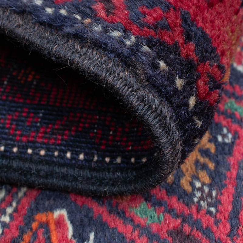 Dywan beludżycki - 159 x 89 cm - ciemnoniebieski