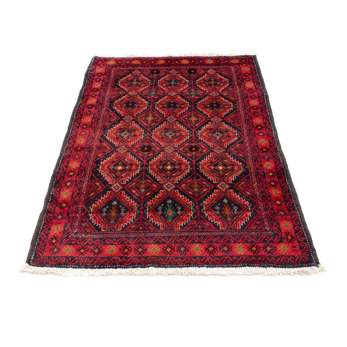 Dywan beludżycki - 159 x 89 cm - ciemnoniebieski