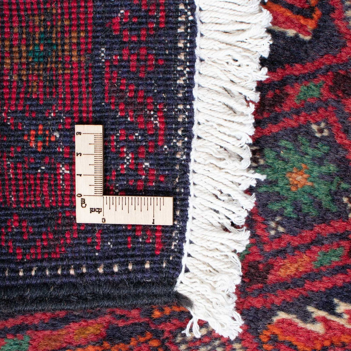 Dywan beludżycki - 159 x 89 cm - ciemnoniebieski