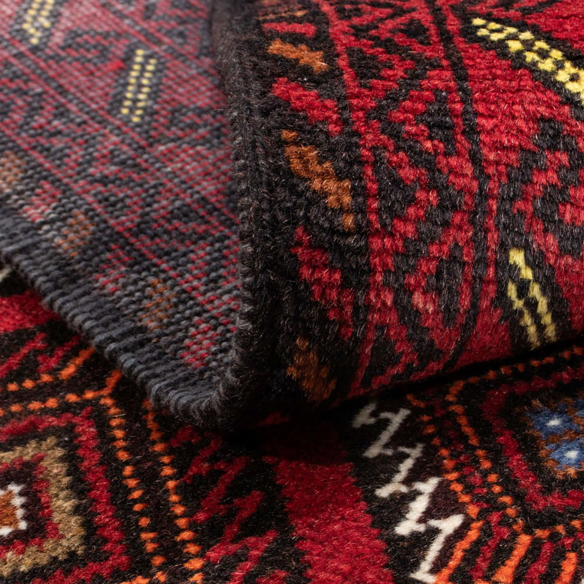 Biegacz Dywan beludżycki - 194 x 102 cm - czerwony