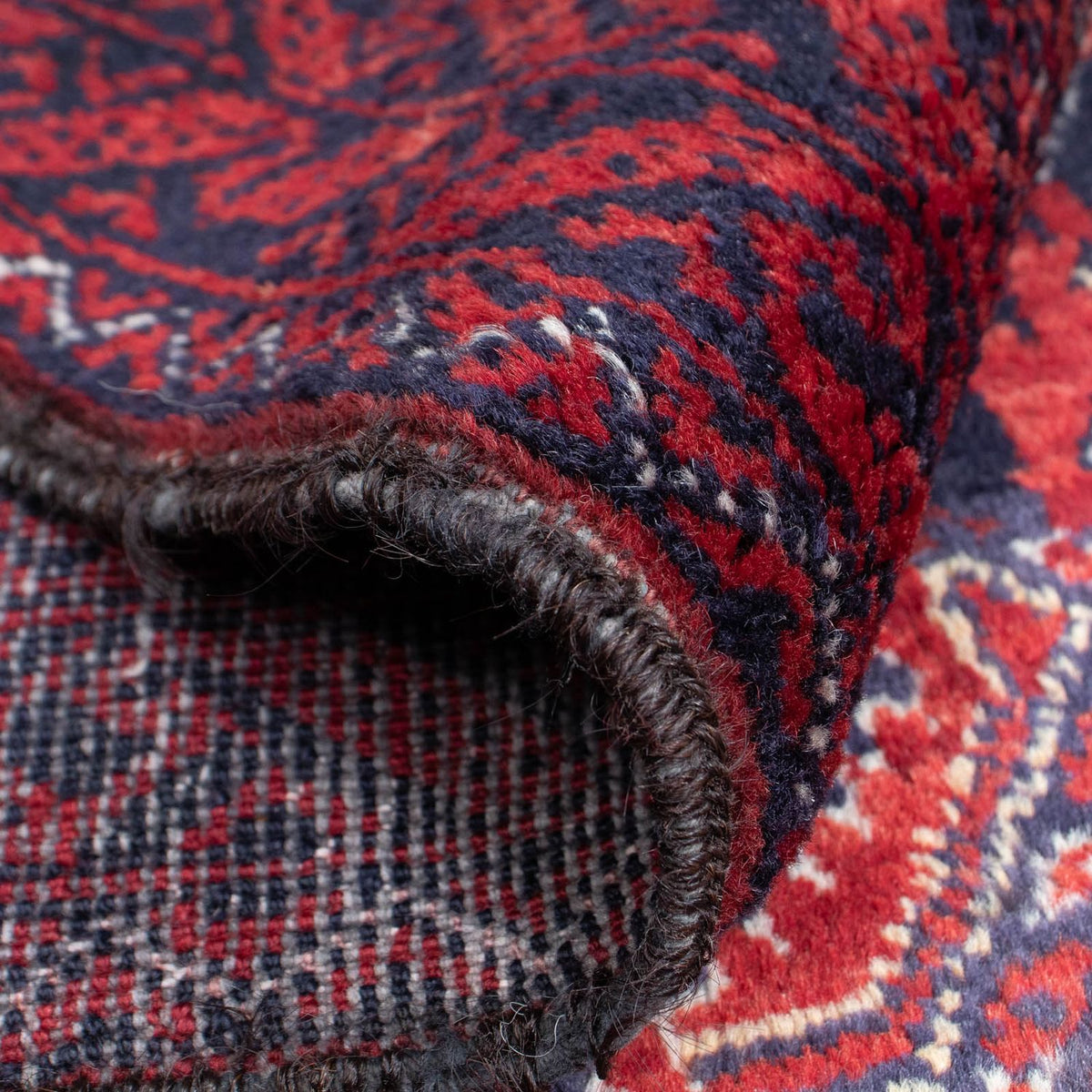 Dywan beludżycki - 187 x 108 cm - ciemnoniebieski