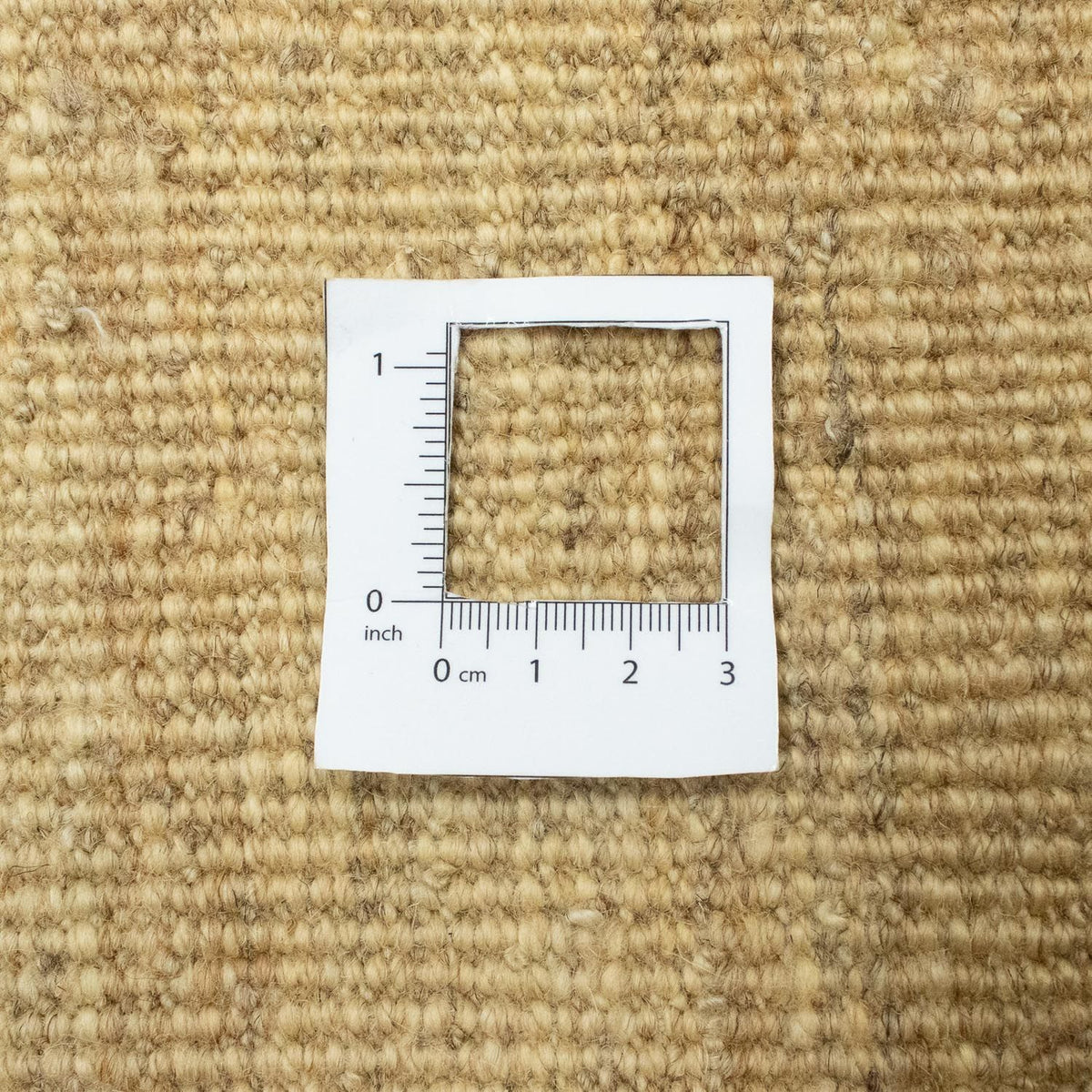 Dywan Gabbeh - perski - 204 x 156 cm - beżowy