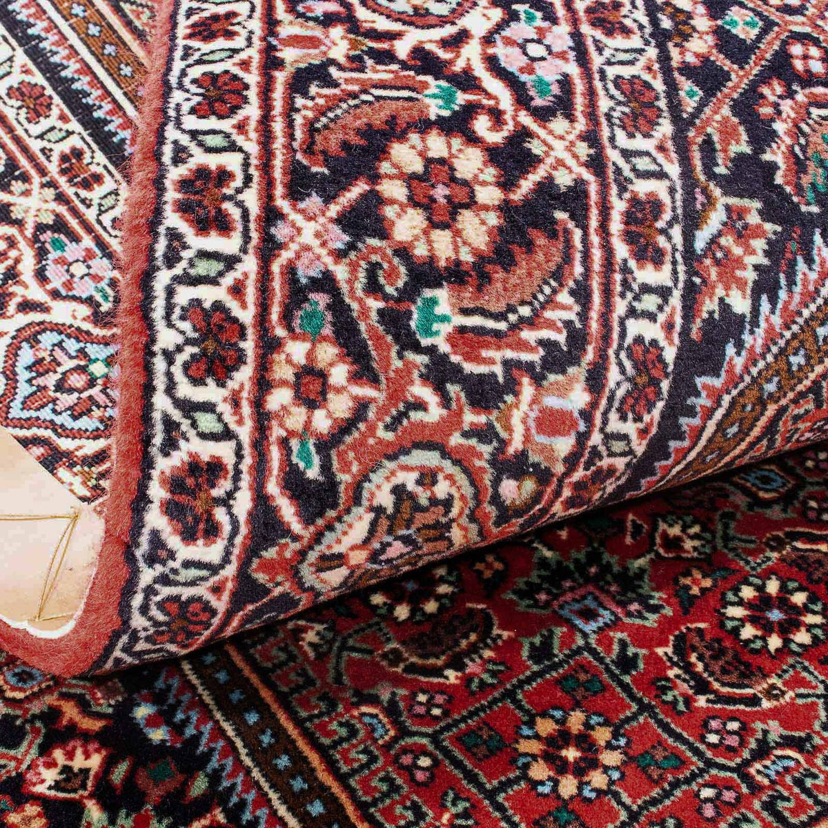 Dywan perski - Bijar - 180 x 108 cm - czerwony