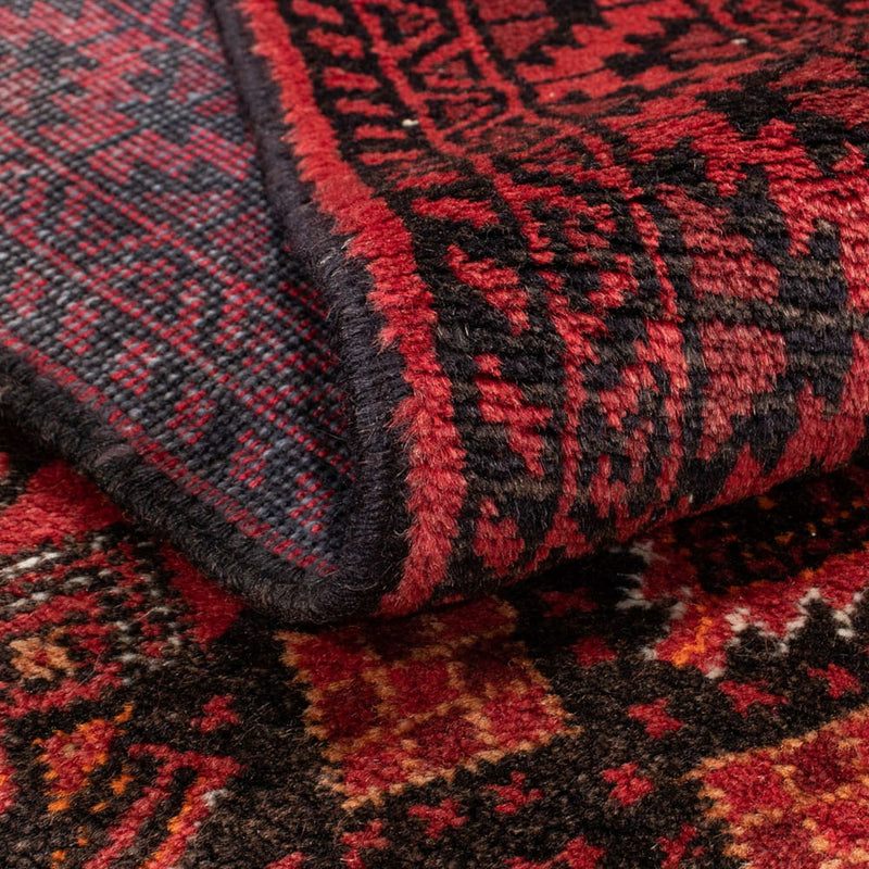 Biegacz Dywan beludżycki - 190 x 105 cm - czerwony