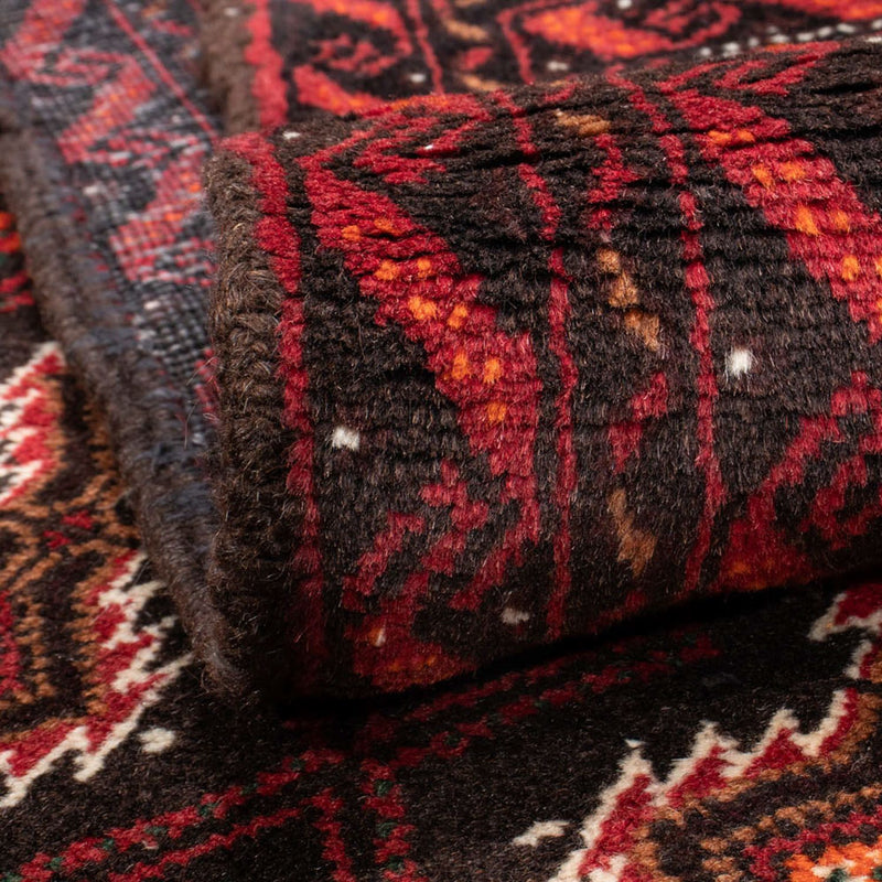 Biegacz Dywan beludżycki - 191 x 100 cm - czerwony