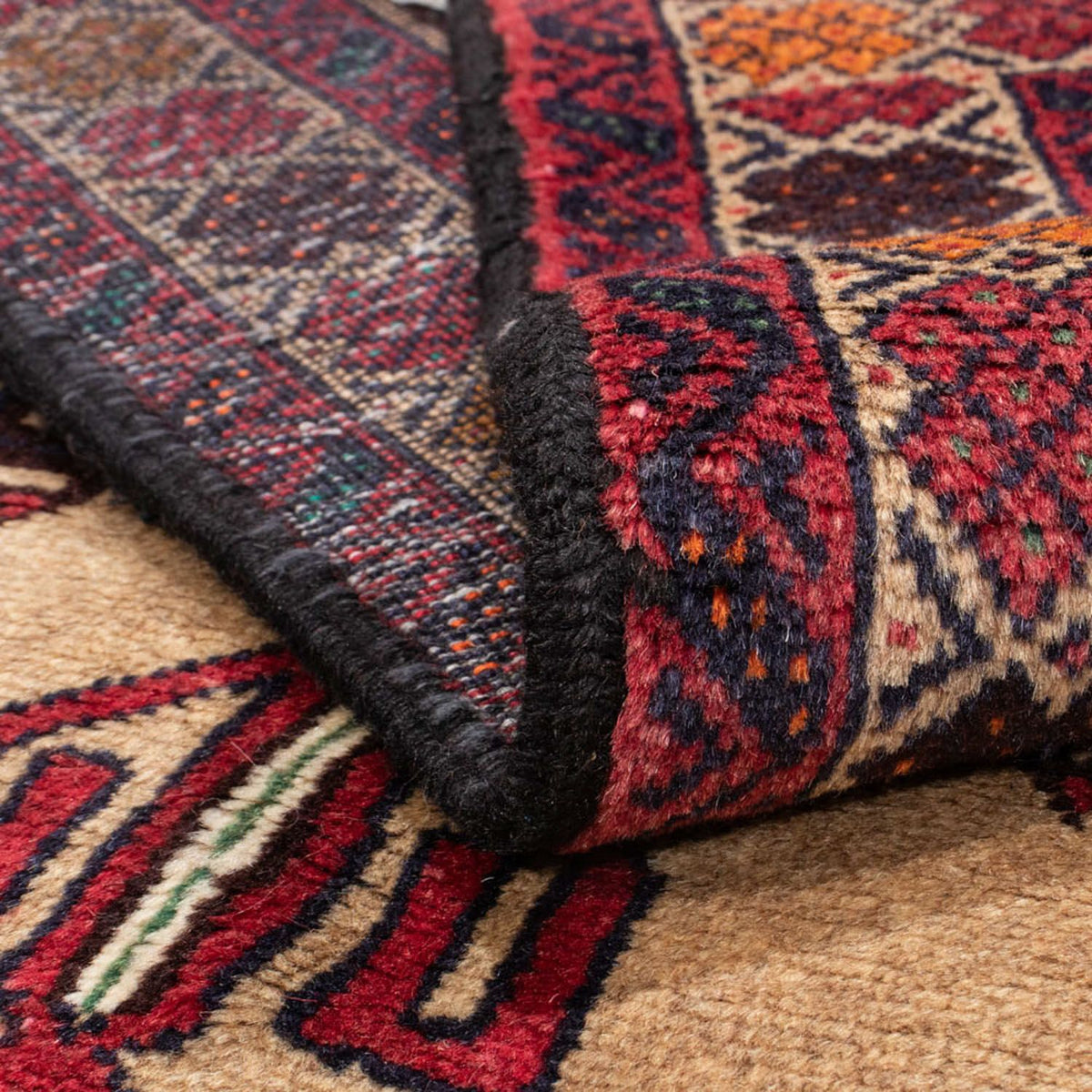 Biegacz Dywan beludżycki - 205 x 103 cm - beżowy