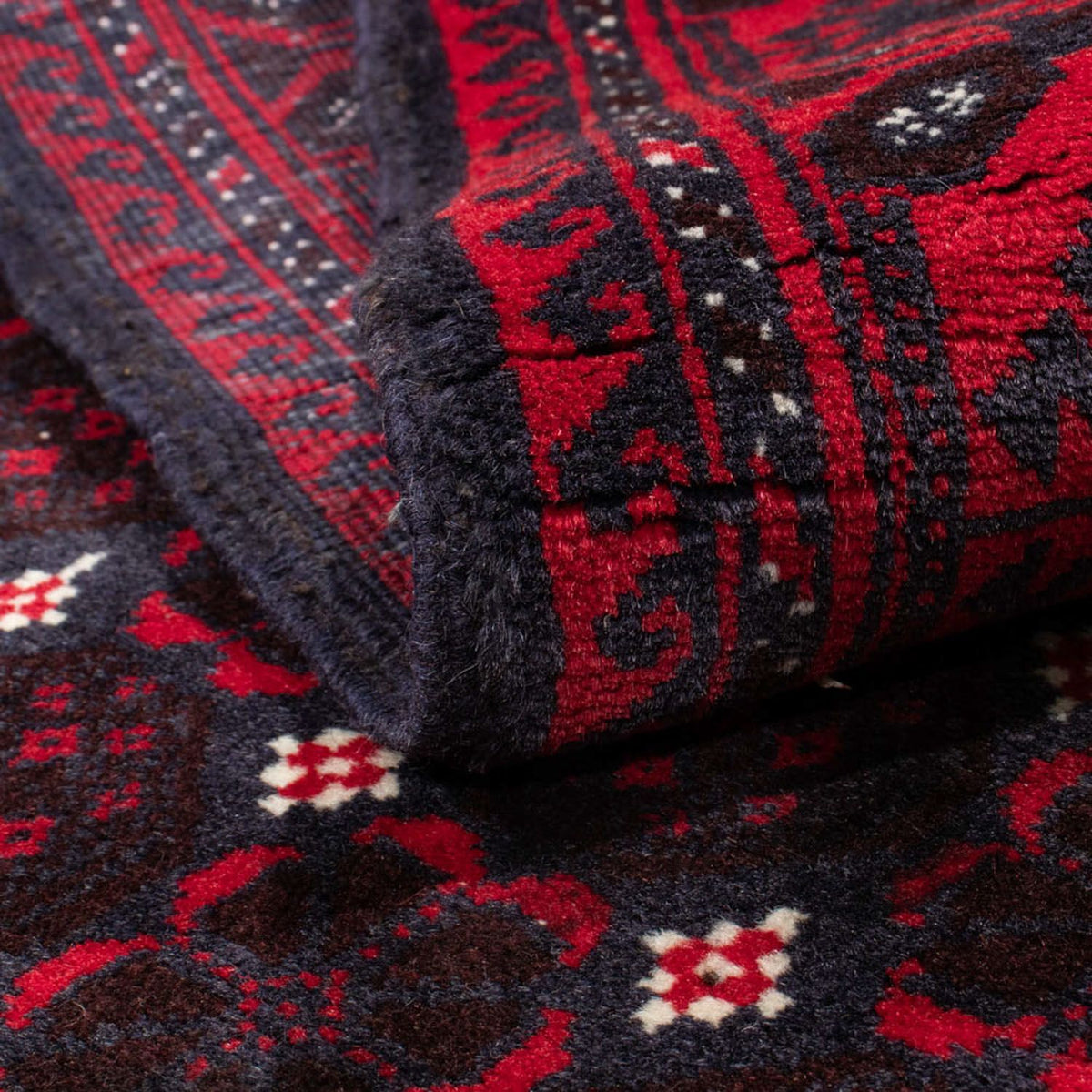 Biegacz Dywan beludżycki - 185 x 107 cm - czerwony