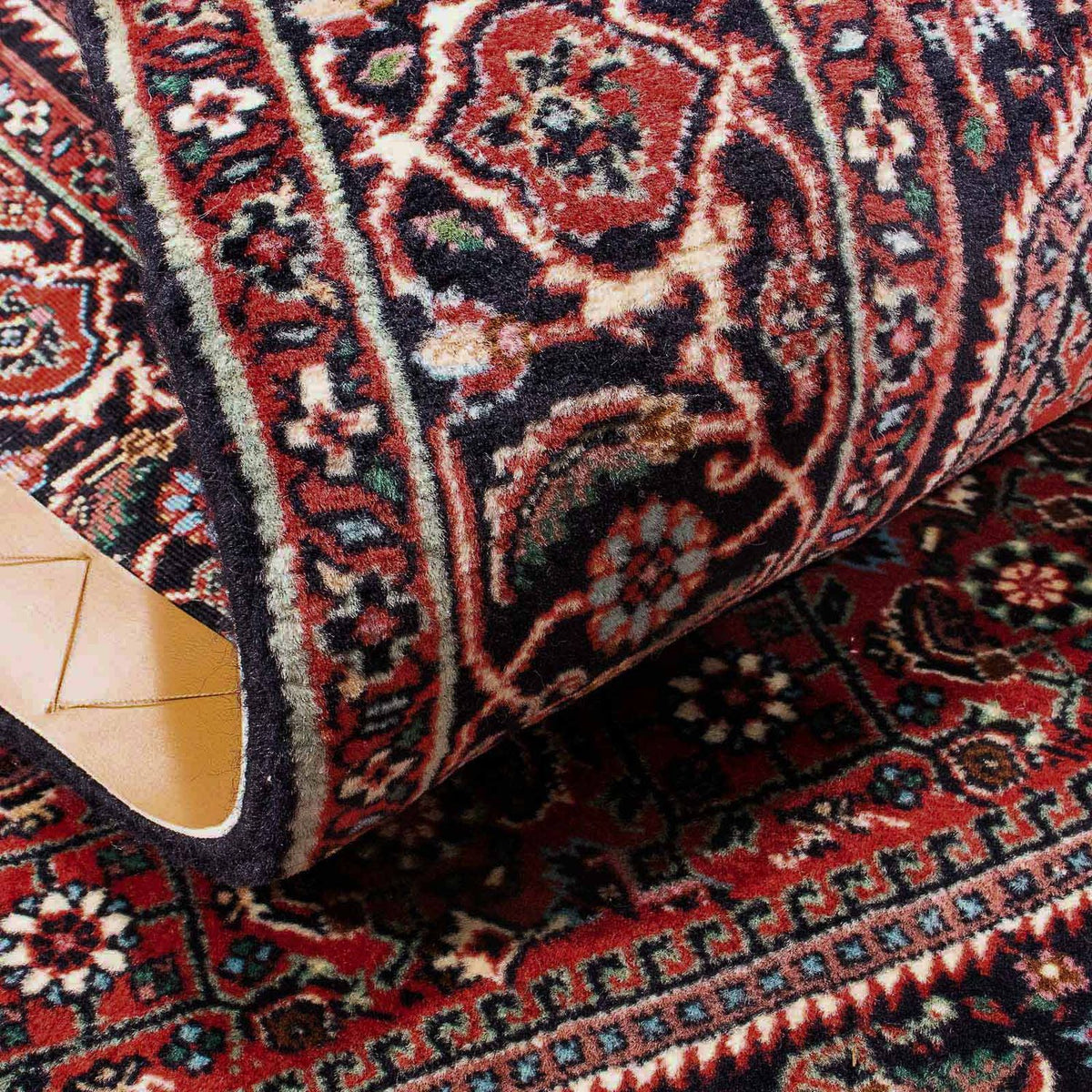 Dywan perski - Bijar - 175 x 108 cm - czerwony