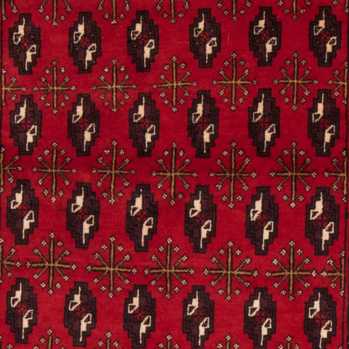 Biegacz Dywan beludżycki - 208 x 108 cm - czerwony