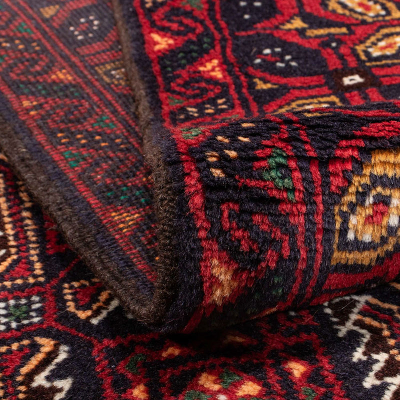 Biegacz Dywan beludżycki - 193 x 103 cm - czerwony