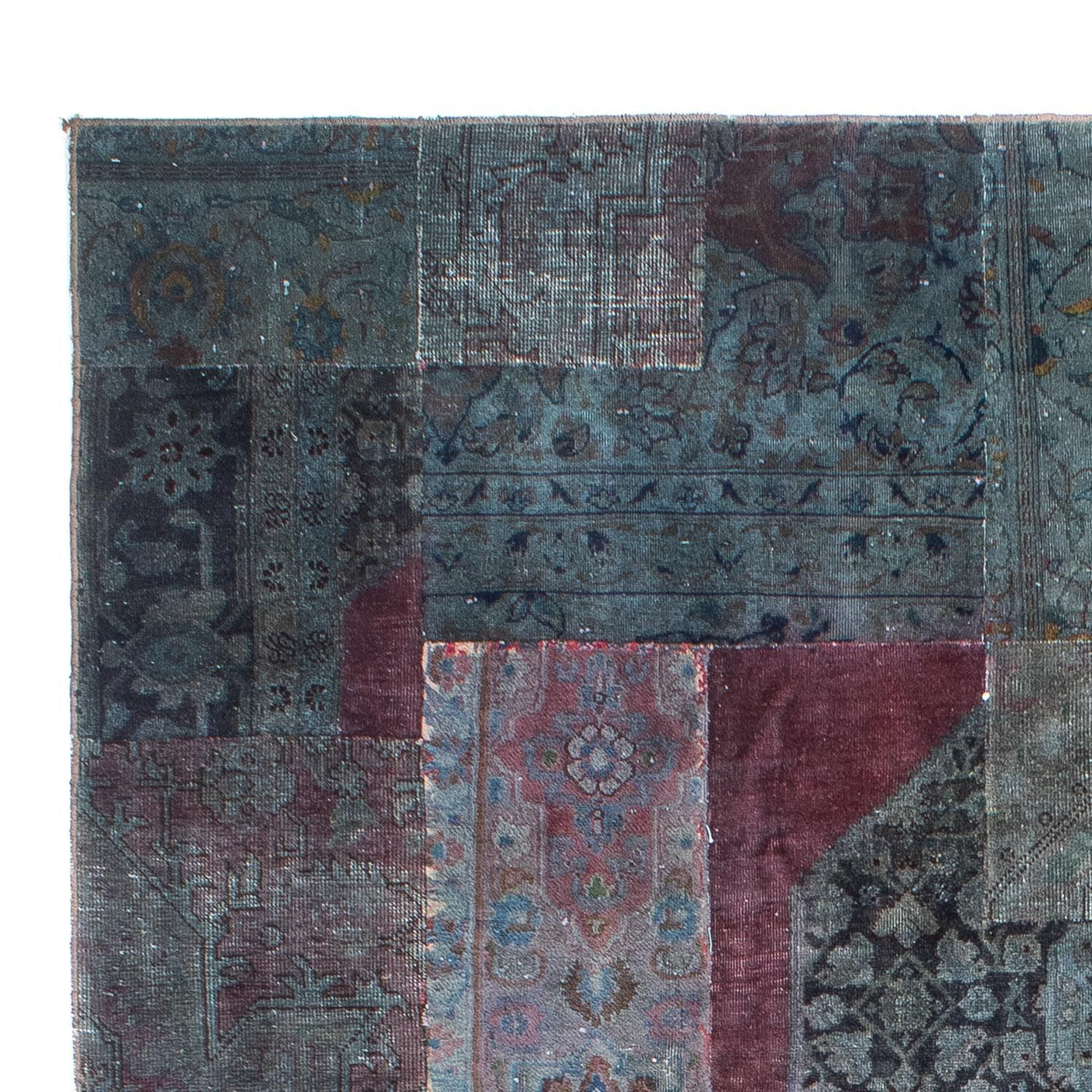 Dywan patchworkowy 291x194cm - Perserteppich Wollteppich