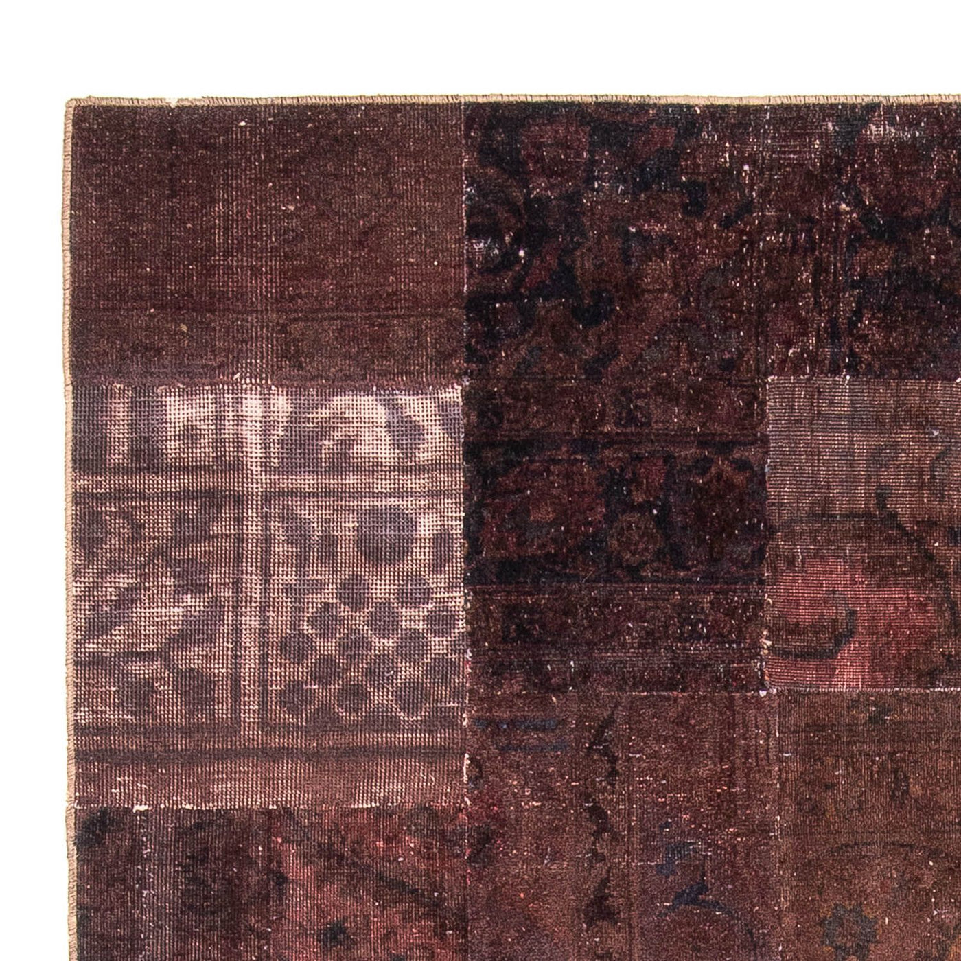 Dywan patchworkowy 233x195cm - Perserteppich Wollteppich