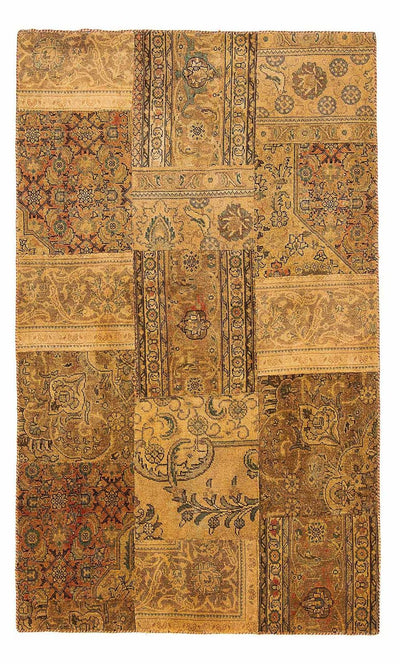 Dywan patchworkowy 131x205cm - Perserteppich Wollteppich