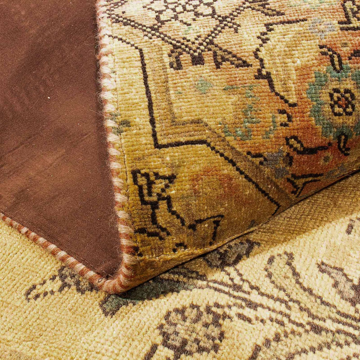 Dywan patchworkowy - 205 x 131 cm - wielokolorowy