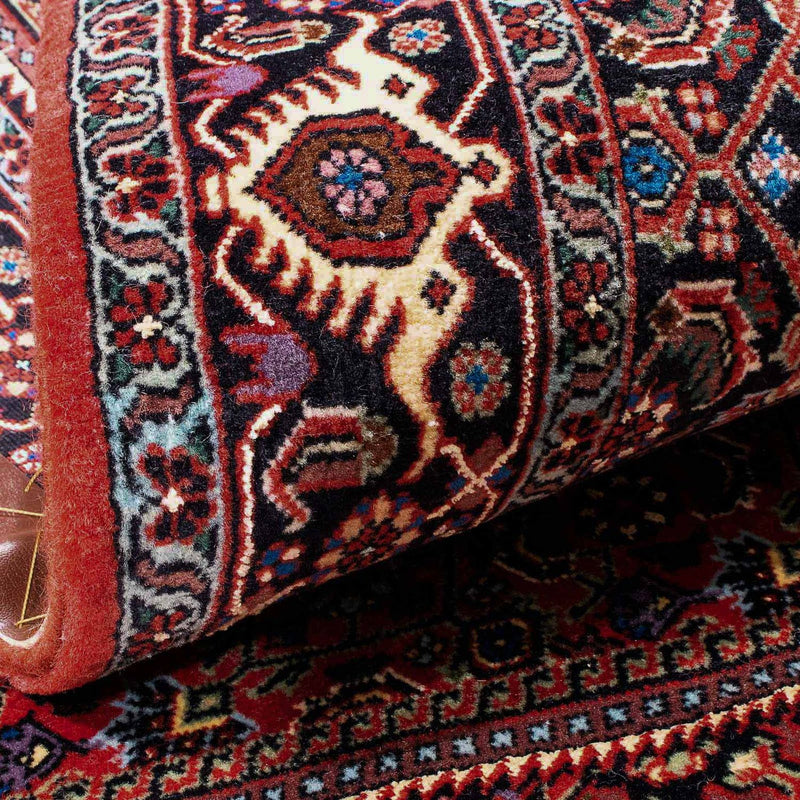 Dywan perski - Bijar - 176 x 112 cm - czerwony