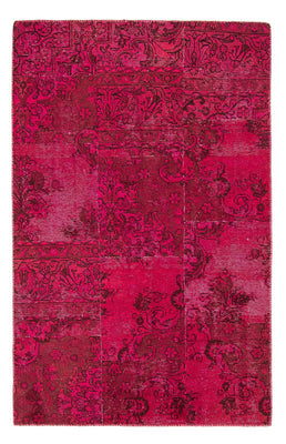 Dywan patchworkowy - 202 x 127 cm - wielokolorowy