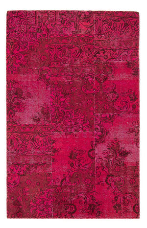 Dywan patchworkowy - 202 x 127 cm - wielokolorowy