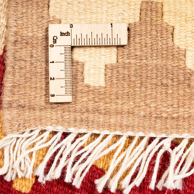 Dywan Kelim - Orientalny - 252 x 178 cm - ciemna czerwień