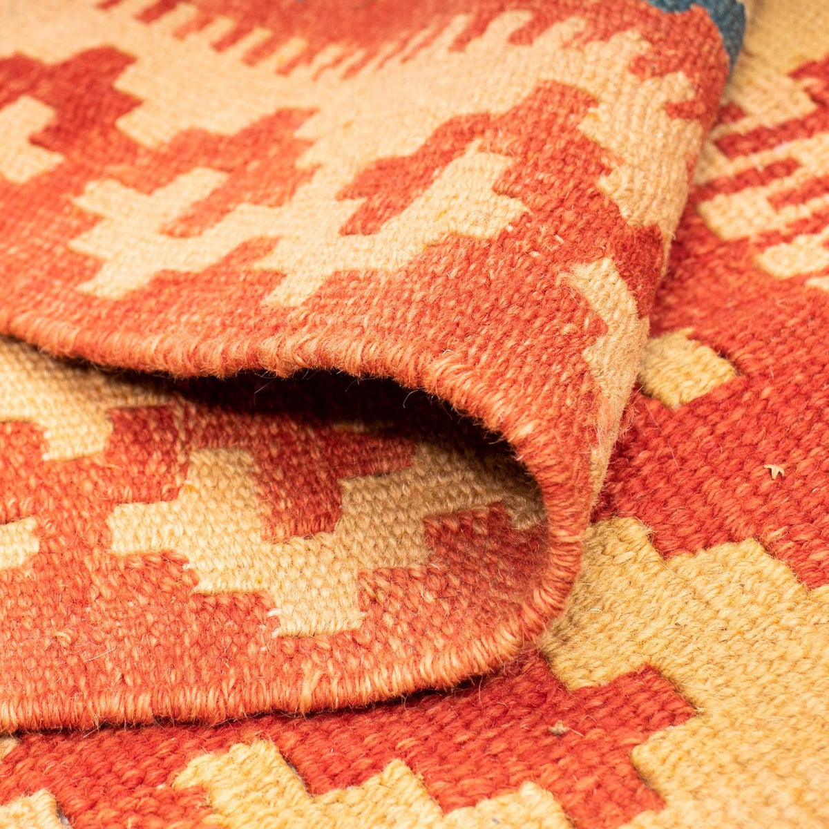 Dywan Kelim - Orientalny - 245 x 174 cm - czerwony