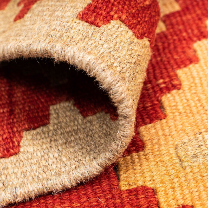 Dywan Kelim - Orientalny - 211 x 155 cm - czerwony