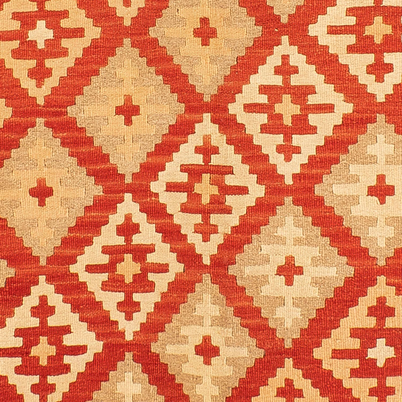 Dywan Kelim - Orientalny - 206 x 152 cm - ciemna czerwień