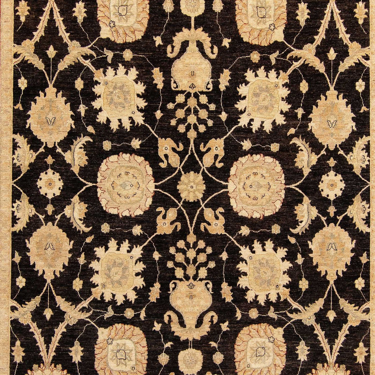 Dywan Zieglera - 408 x 302 cm - ciemnoniebieski