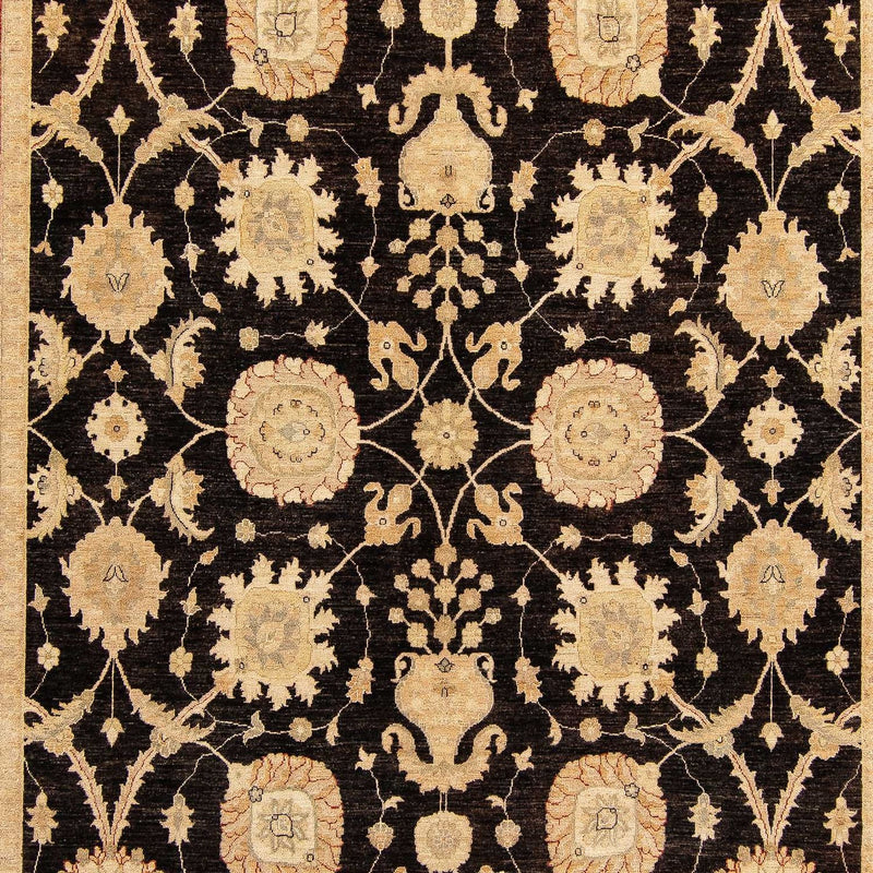 Dywan Zieglera - 408 x 302 cm - ciemnoniebieski