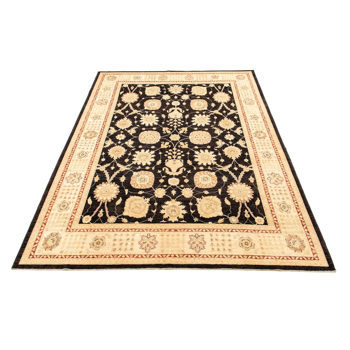 Dywan Zieglera - 408 x 302 cm - ciemnoniebieski