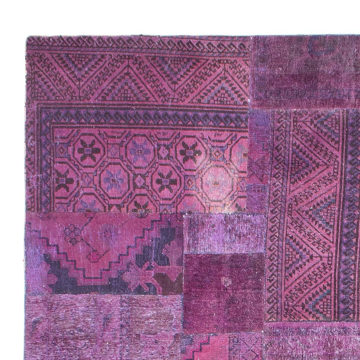 Dywan patchworkowy 240x307cm - Perserteppich Wollteppich