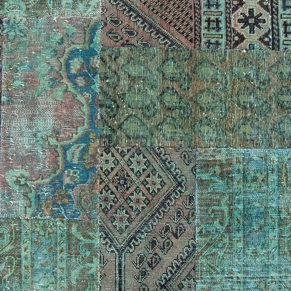 Dywan patchworkowy - 234 x 150 cm - wielokolorowy