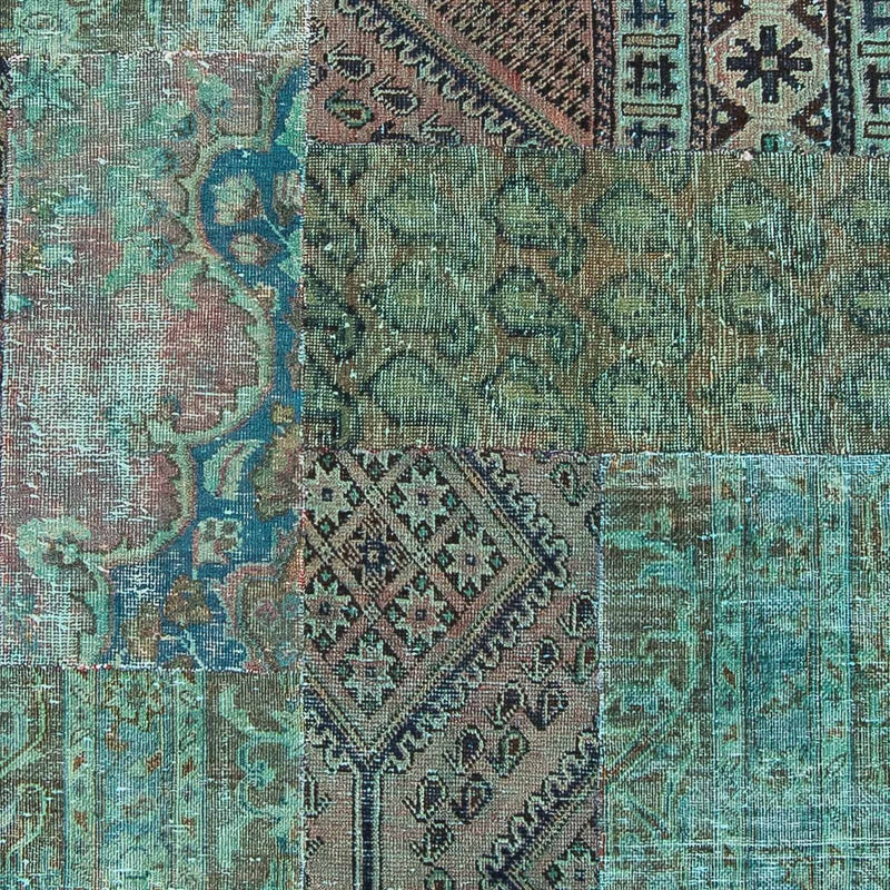 Dywan patchworkowy - 234 x 150 cm - wielokolorowy