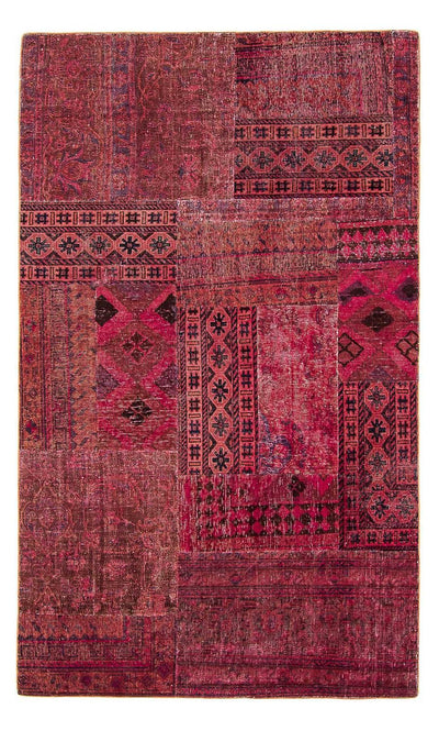 Dywan patchworkowy 151x241cm - Dywan wełniany