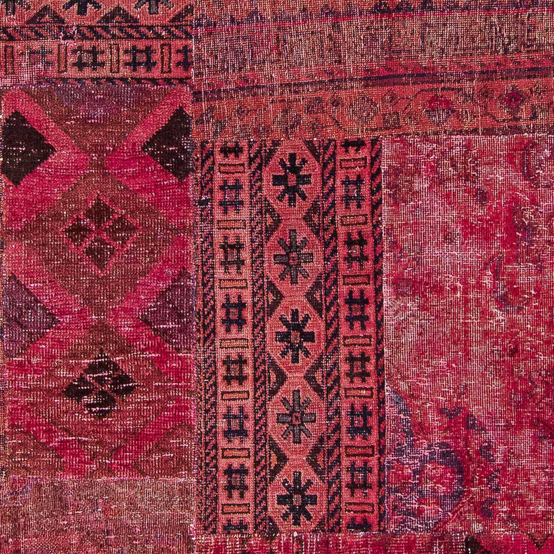 Dywan patchworkowy - 241 x 151 cm - wielokolorowy