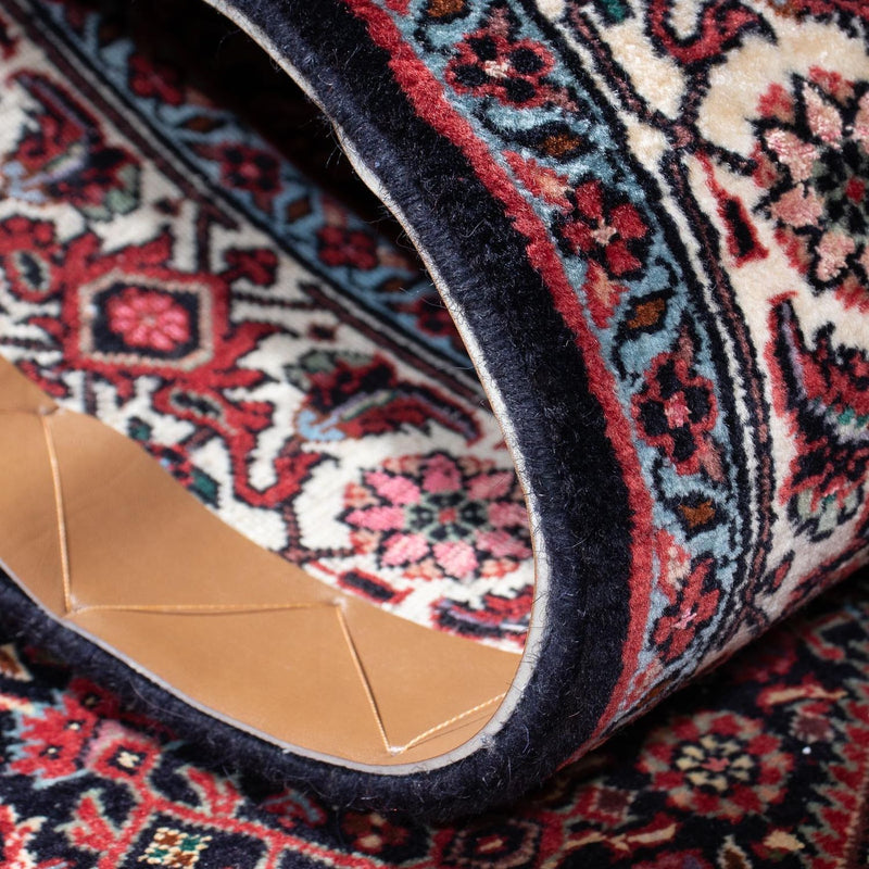 Biegacz Dywan perski - Bijar - 308 x 78 cm - jasna czerwień