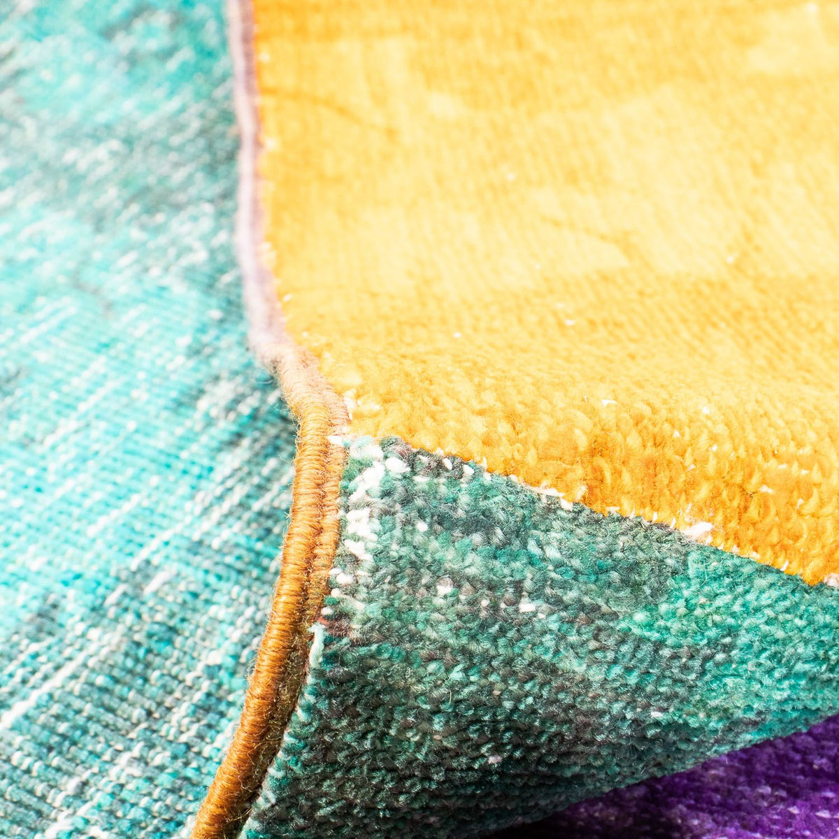 Dywan patchworkowy - 232 x 164 cm - wielokolorowy