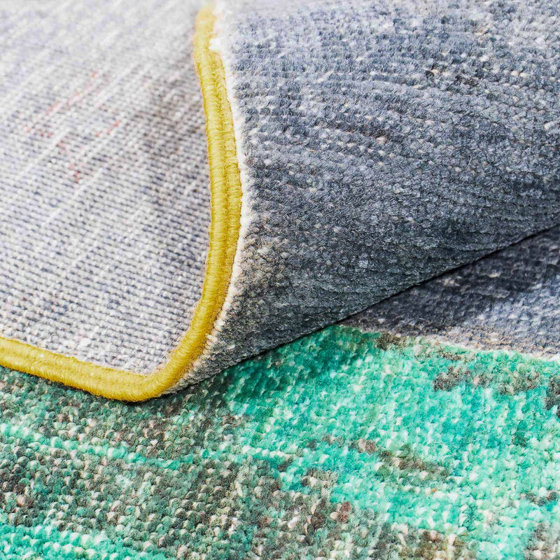 Dywan patchworkowy - 237 x 146 cm - wielokolorowy