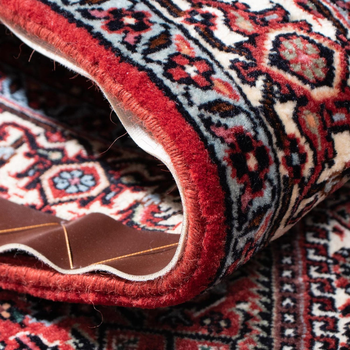 Biegacz Dywan perski - Bijar - 231 x 74 cm - beżowy