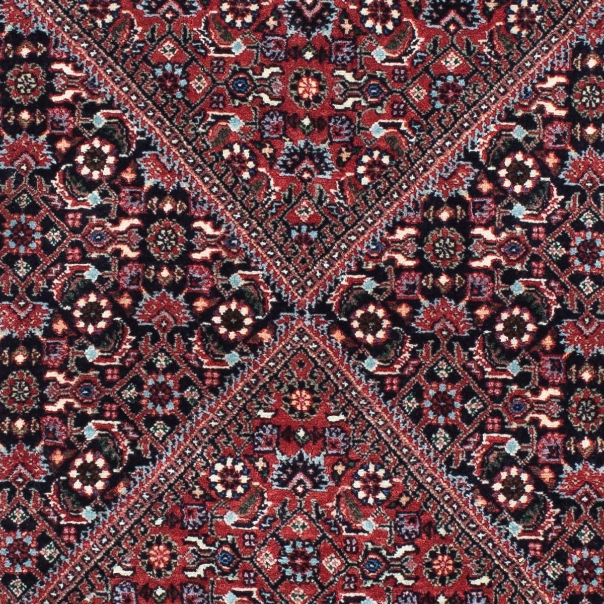 Biegacz Dywan perski - Bijar - 200 x 75 cm - jasna czerwień